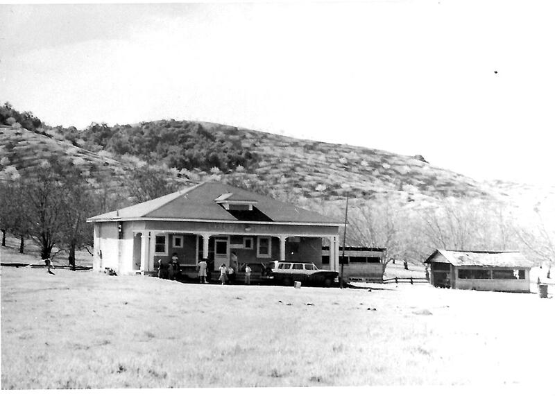 Adelaida Lincoln School  house in the 1960s, 